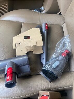 Dyson v8 Gray and Red Vacuum Accessory Tool Set